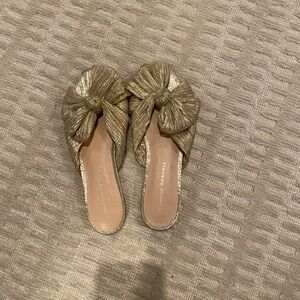 Loeffler Randall Daphne, champagne, size 7